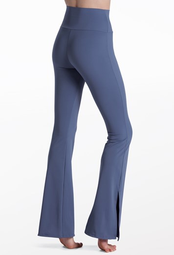 High-Rise Side Split Flare Leggings